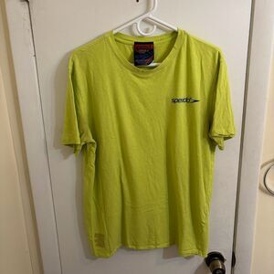 Men's Speedo x Forever 21 Vintage Speedo T-Shirt Medium Lime Green